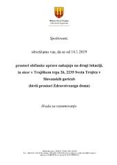 Selitev v nove prostore